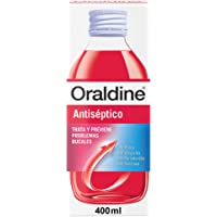 Los mejores  - Oraldine Antiséptico- Colutorio de Uso Diario con Doble Poder Antibacterial - 400 ml